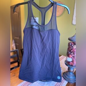 EUC Pure Barre Tank with Built In Shelf Bra
